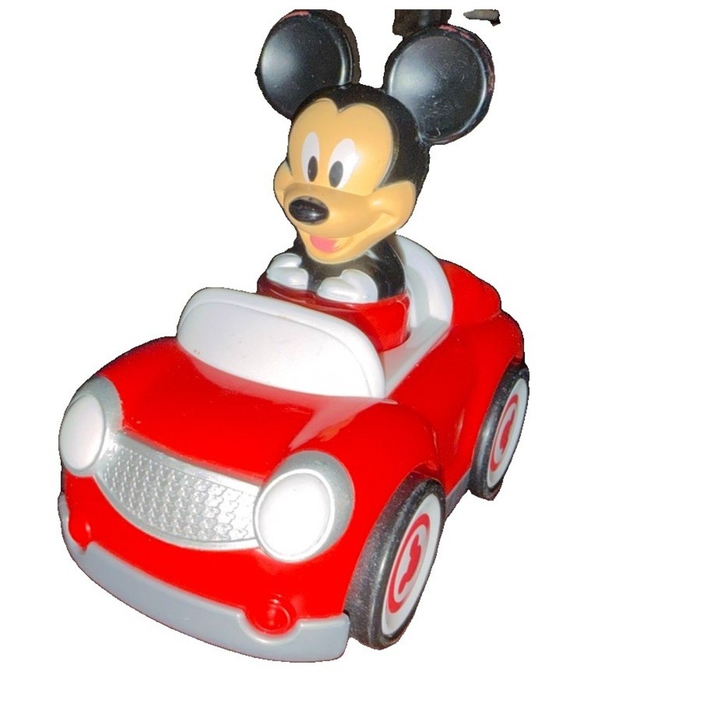 Disney Mickey Mouse Red Convertible Toy Car Rolling Mickey Mouse Clubhouse